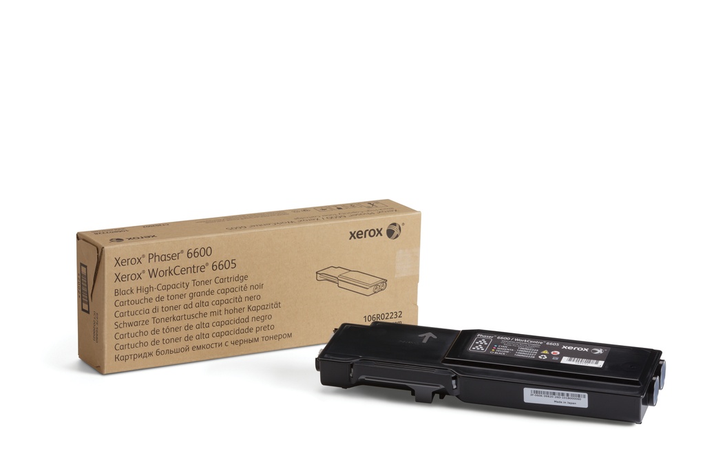 [106R02232] Xerox Cartuccia toner Nero per Phaser™ 6600, WorkCentre™ 6605