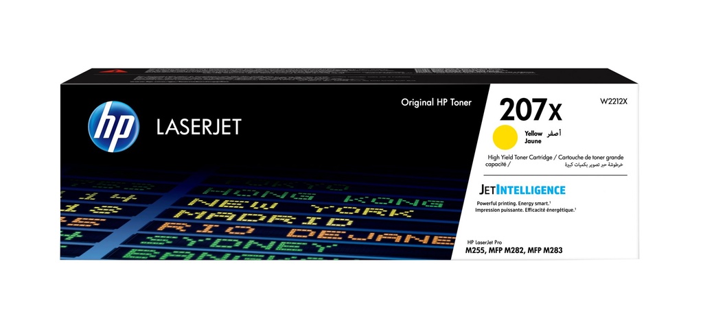 [W2212X] HP Cartuccia toner giallo originale LaserJet 207X ad alta capacità