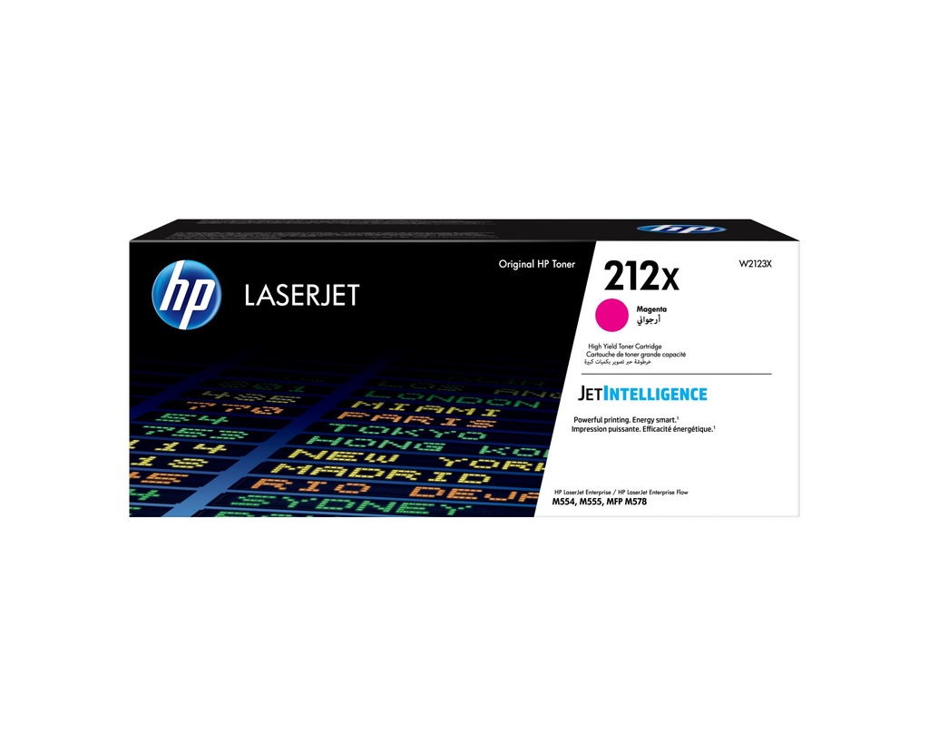 [W2123X] HP Cartuccia toner magenta originale LaserJet 212X ad alta capacità