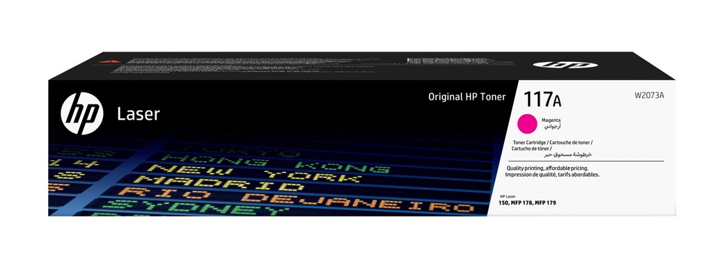 [W2073A] HP Cartuccia toner magenta per stampante laser originale 117A