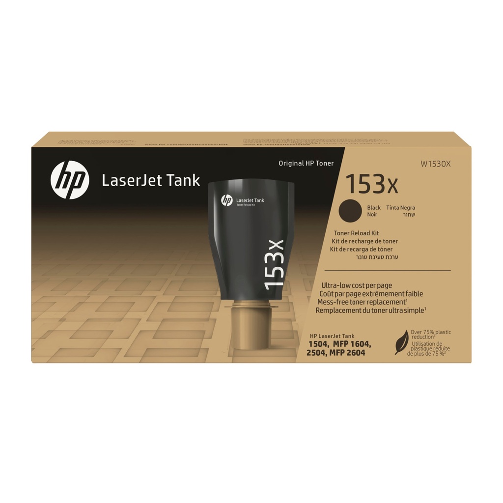 [W2000A] HP Kit ricarica toner nero originale LaserJet Tank 153X