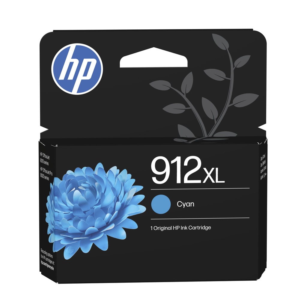 [3YL81AE] HP Cartuccia di inchiostro ciano originale 912XL ad alta capacità