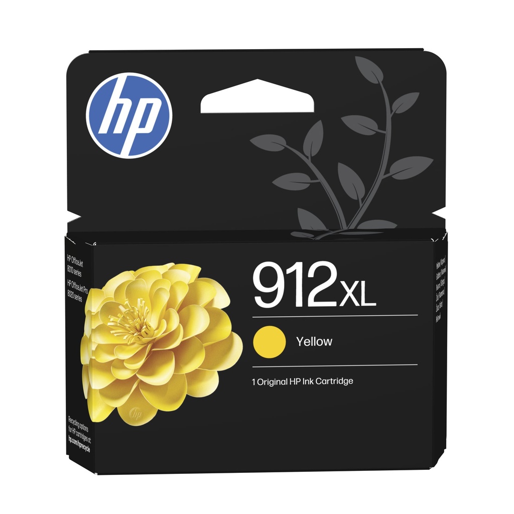 [3YL83AE] HP Cartuccia di inchiostro giallo originale 912XL ad alta capacità