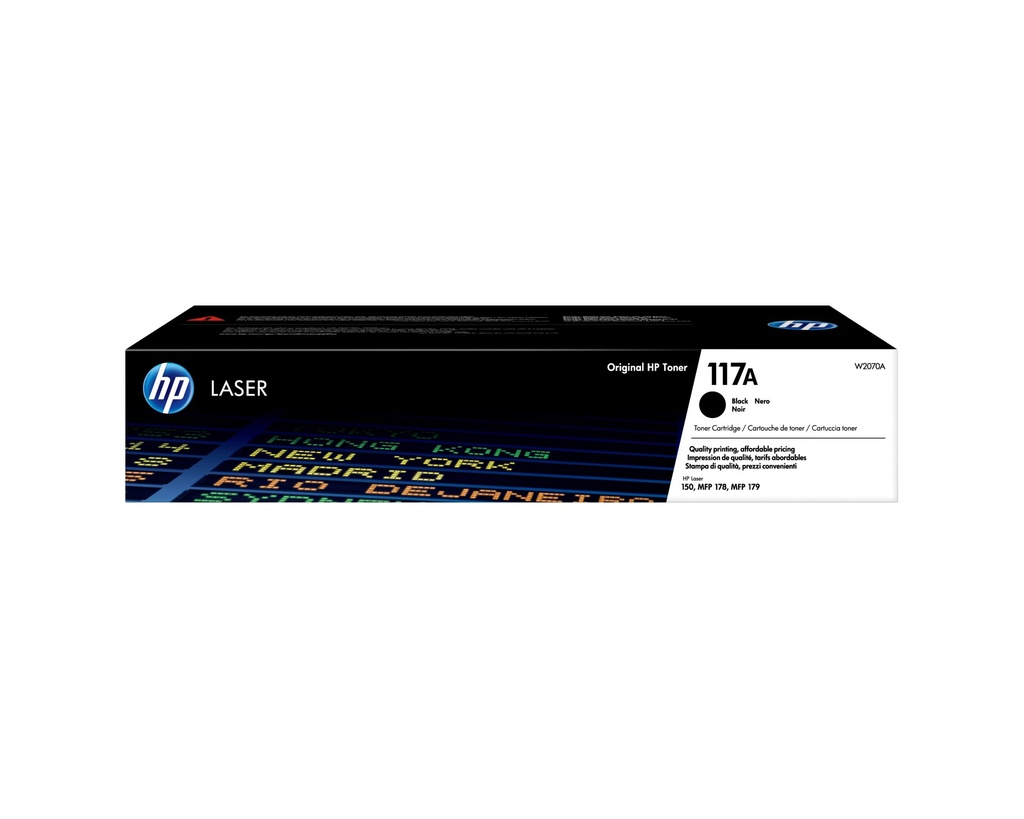 [W2070A] HP Cartuccia toner nero per stampante laser originale 117A