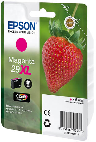 ORIGINAL Epson Cartuccia d'inchiostro magenta C13T29934012 29 XL ~450 Seiten 6,4ml XL