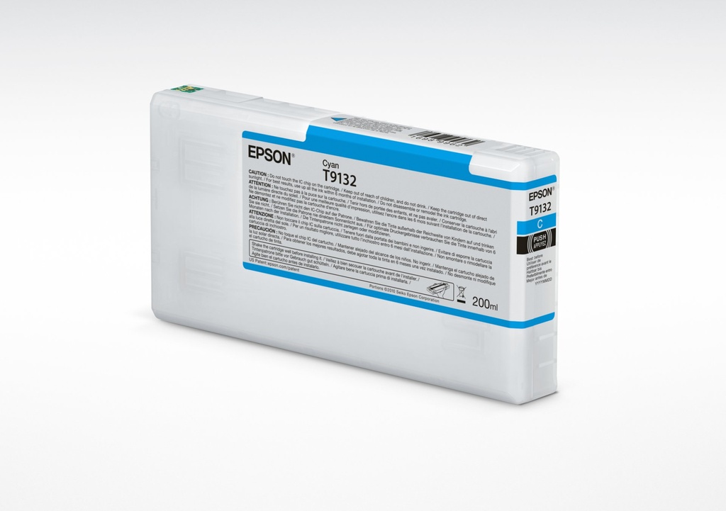 Cartuccia Epson d'inchiostro ciano C13T913200 T9132 200ml