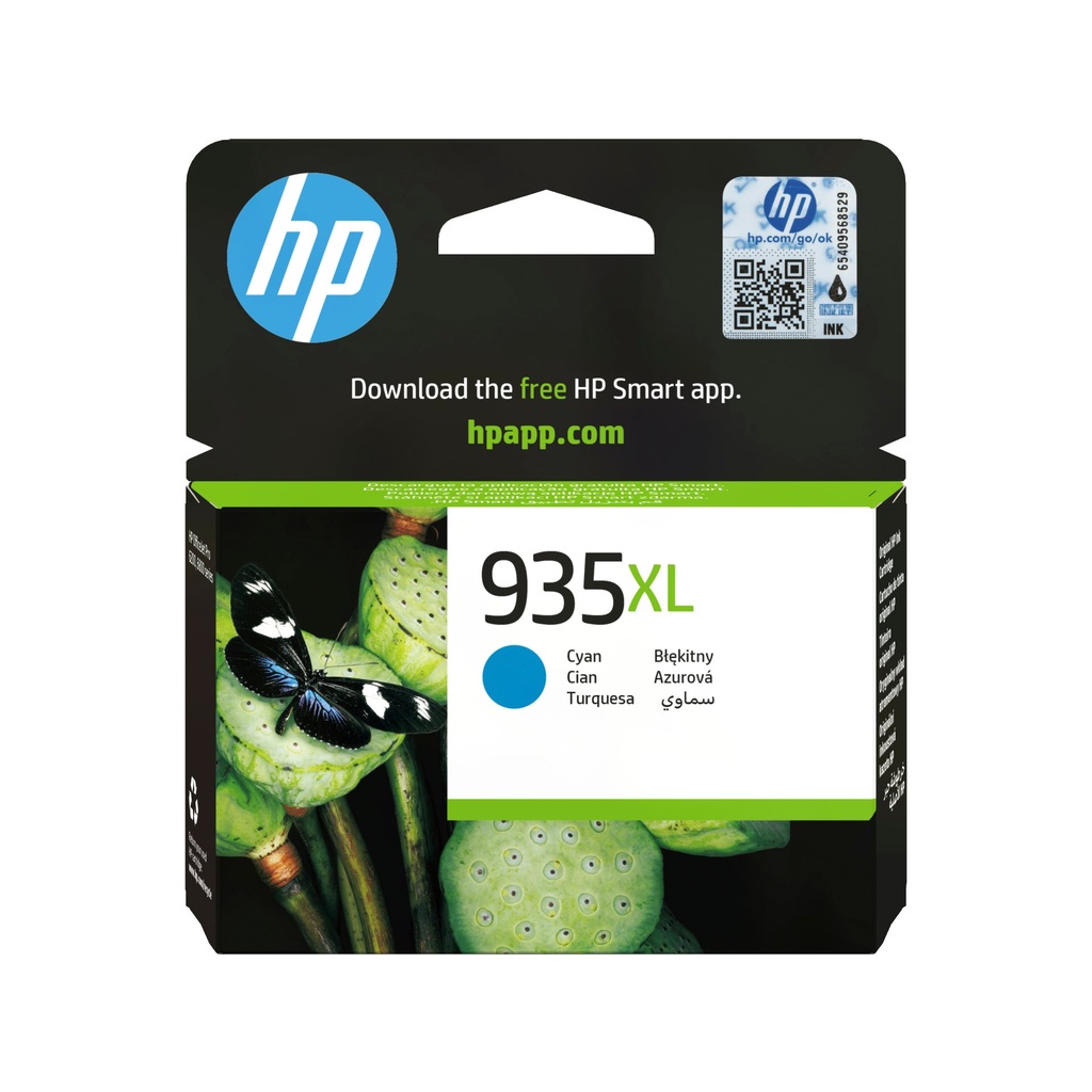 [C2P24AE] HP Cartuccia originale inchiostro ciano ad alta capacità 935XL