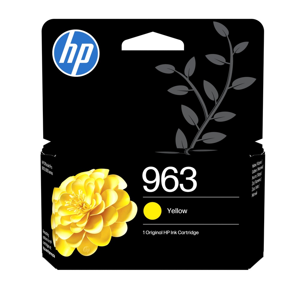 Cartuccia HP d'inchiostro giallo 3JA25AE 963 700 pagine