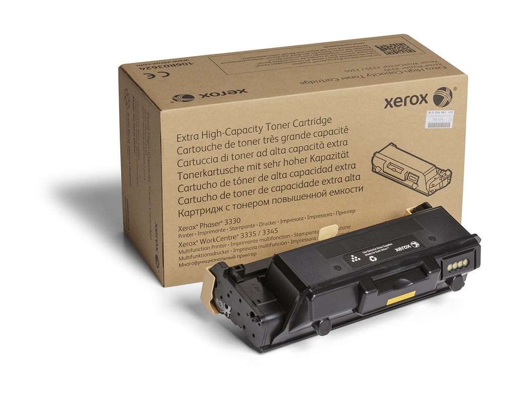 [106R03624] Xerox Cartuccia toner Nero a Altissima capacità da 15000 Pagine per Phaser® 3330, WorkCentre® serie 3300 (106R03624)