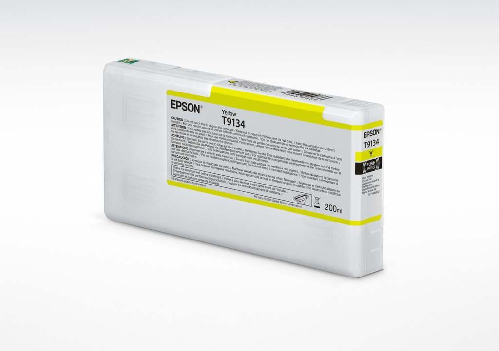 Cartuccia Epson d'inchiostro giallo C13T913400 T9134 200ml