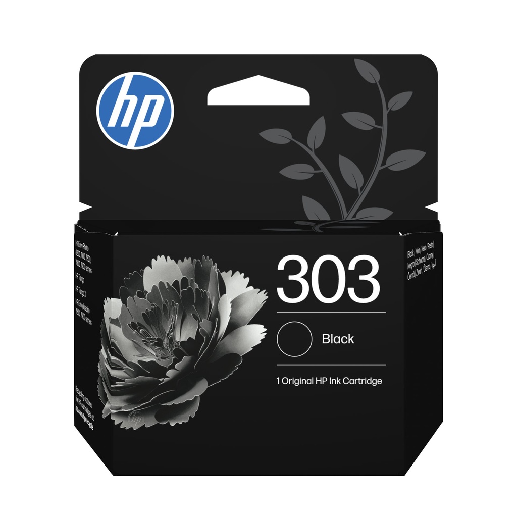[3YM92AE] HP Confezione da 2 cartucce di inchiostro nero/in tricromia originali 303