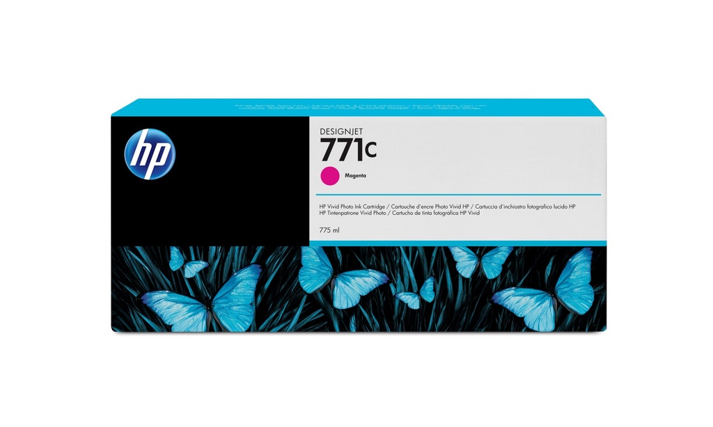 B6Y09A CART.MAGENTA DJ HP771C 775ML