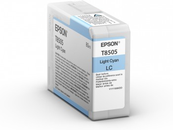Cartuccia Epson C13T850500 T8505 Ciano Chiaro
