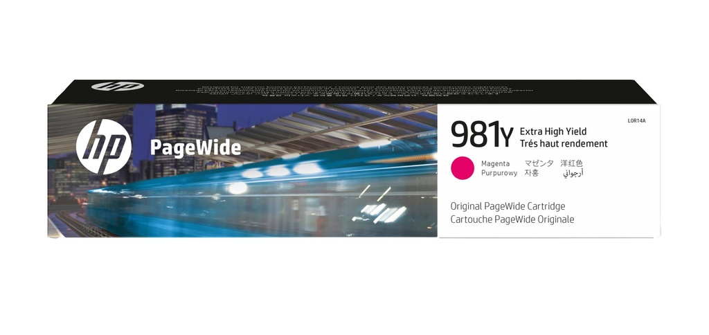 HP Cartuccia magenta originale ad altissima capacità PageWide 981Y