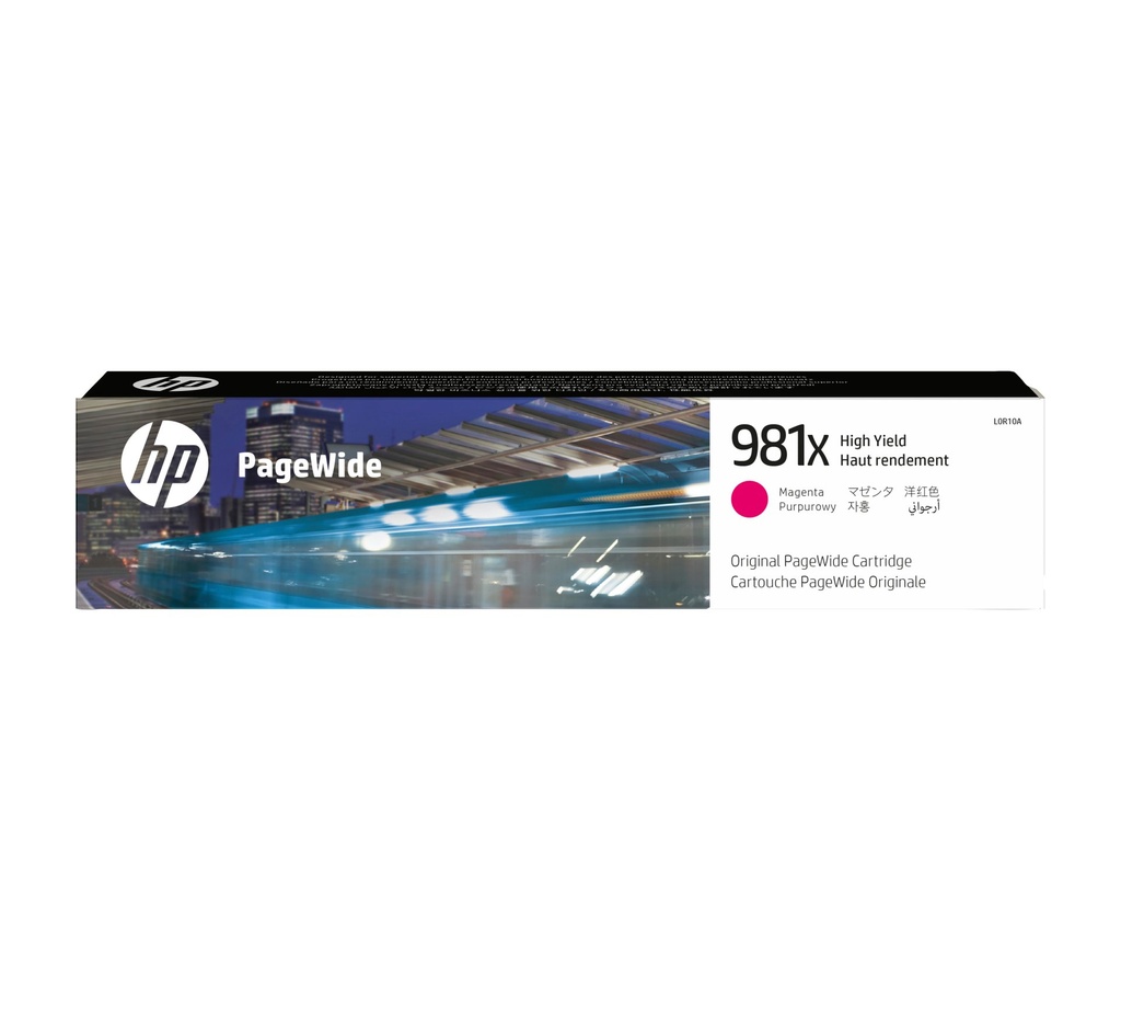 [L0R10A] HP Cartuccia magenta originale ad alta capacità 981X PageWide