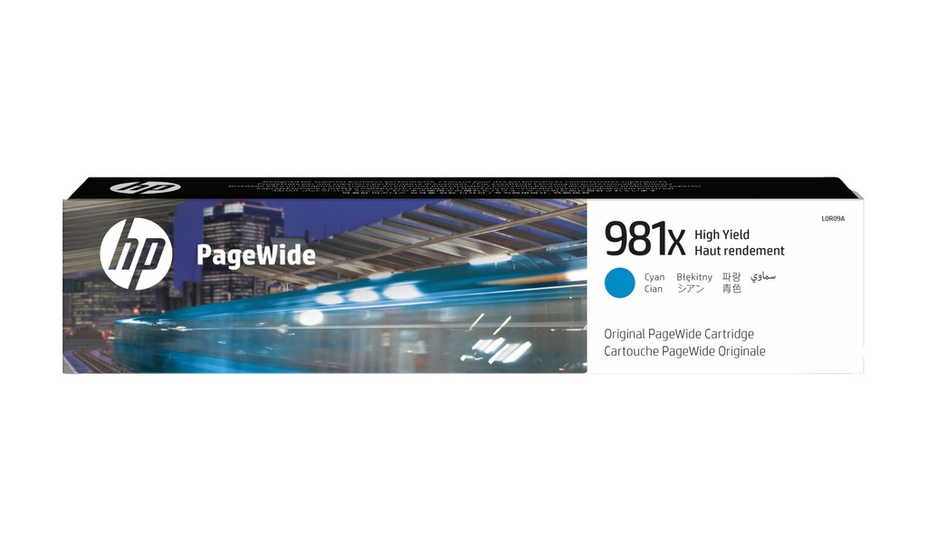 HP Cartuccia ciano originale ad alta capacità 981X PageWide