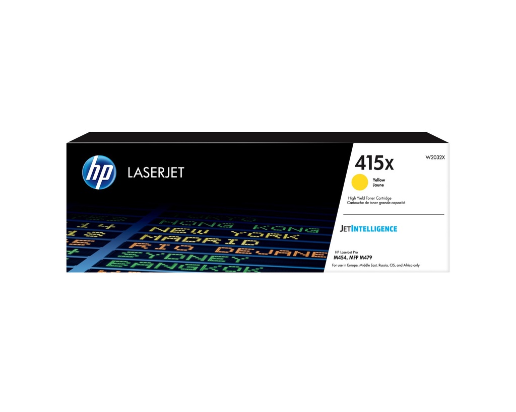 [W2032X] HP Cartuccia toner giallo originale LaserJet 415X ad alta capacità