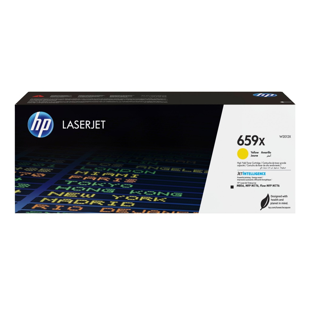 [W2012X] HP LaserJet Cartuccia toner giallo originale 659X ad alta capacità