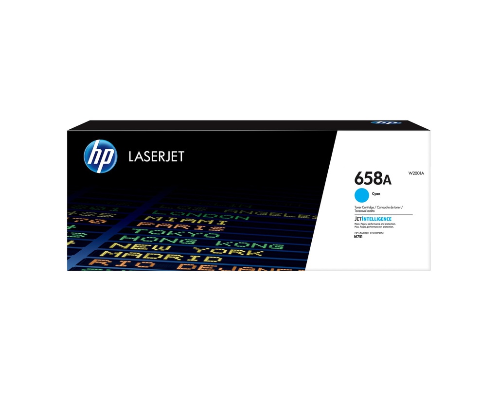 [W2001A] HP Cartuccia toner ciano originale LaserJet 658A