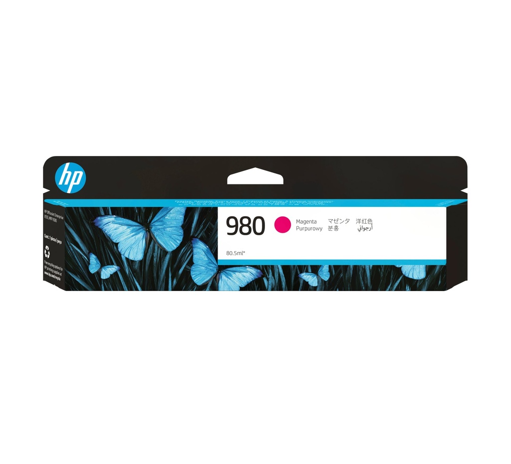[D8J08A] HP Cartuccia originale inchiostro magenta 980
