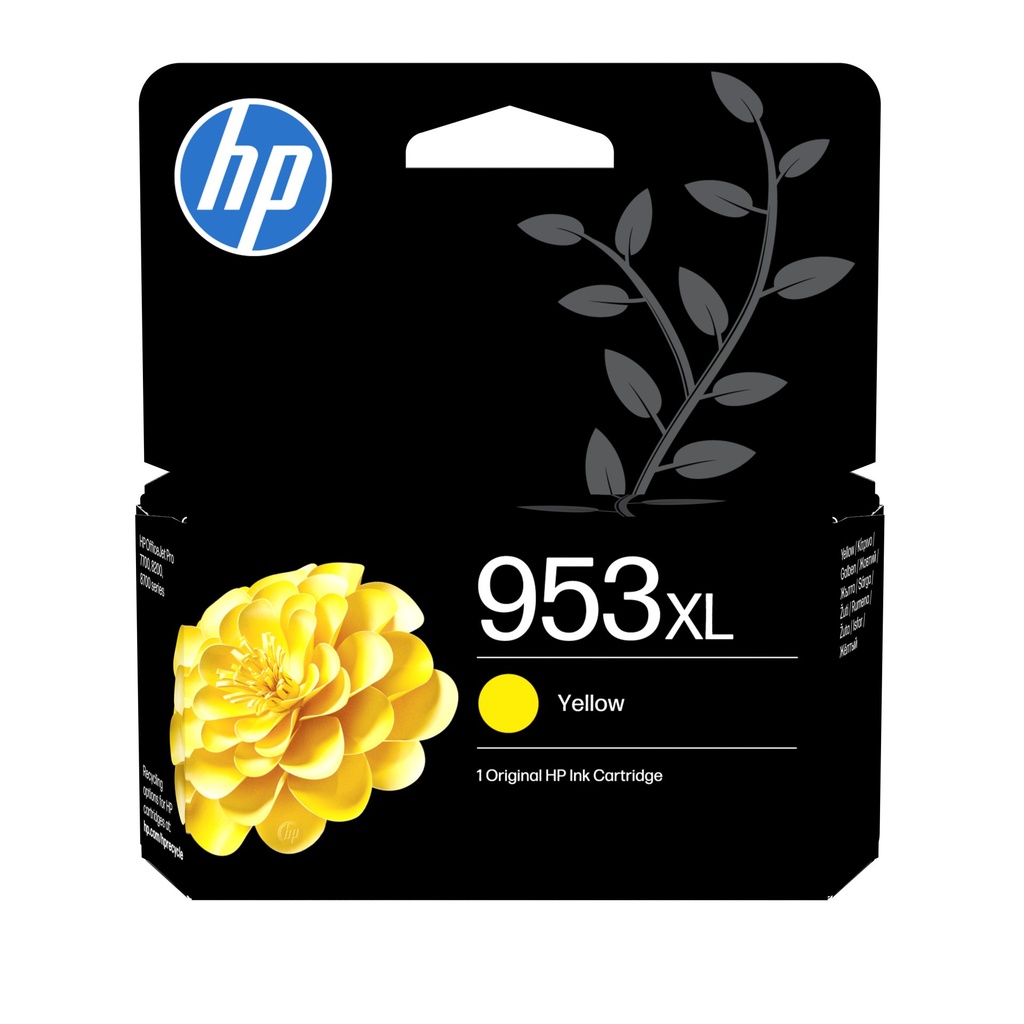 [F6U18AE] HP Cartuccia inchiostro giallo originale ad alta capacità 953XL