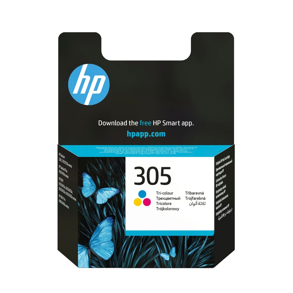 Cartuccia HP d'inchiostro differenti colori 3YM60AE 305 100 pagine