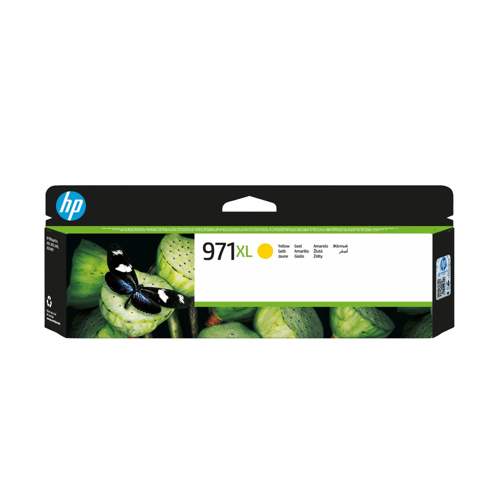 [CN628AE] HP Cartuccia originale inchiostro giallo ad alta capacità 971XL