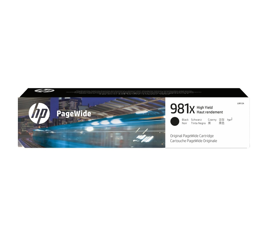 [L0R12A] HP Cartuccia nero originale ad alta capacità 981X PageWide