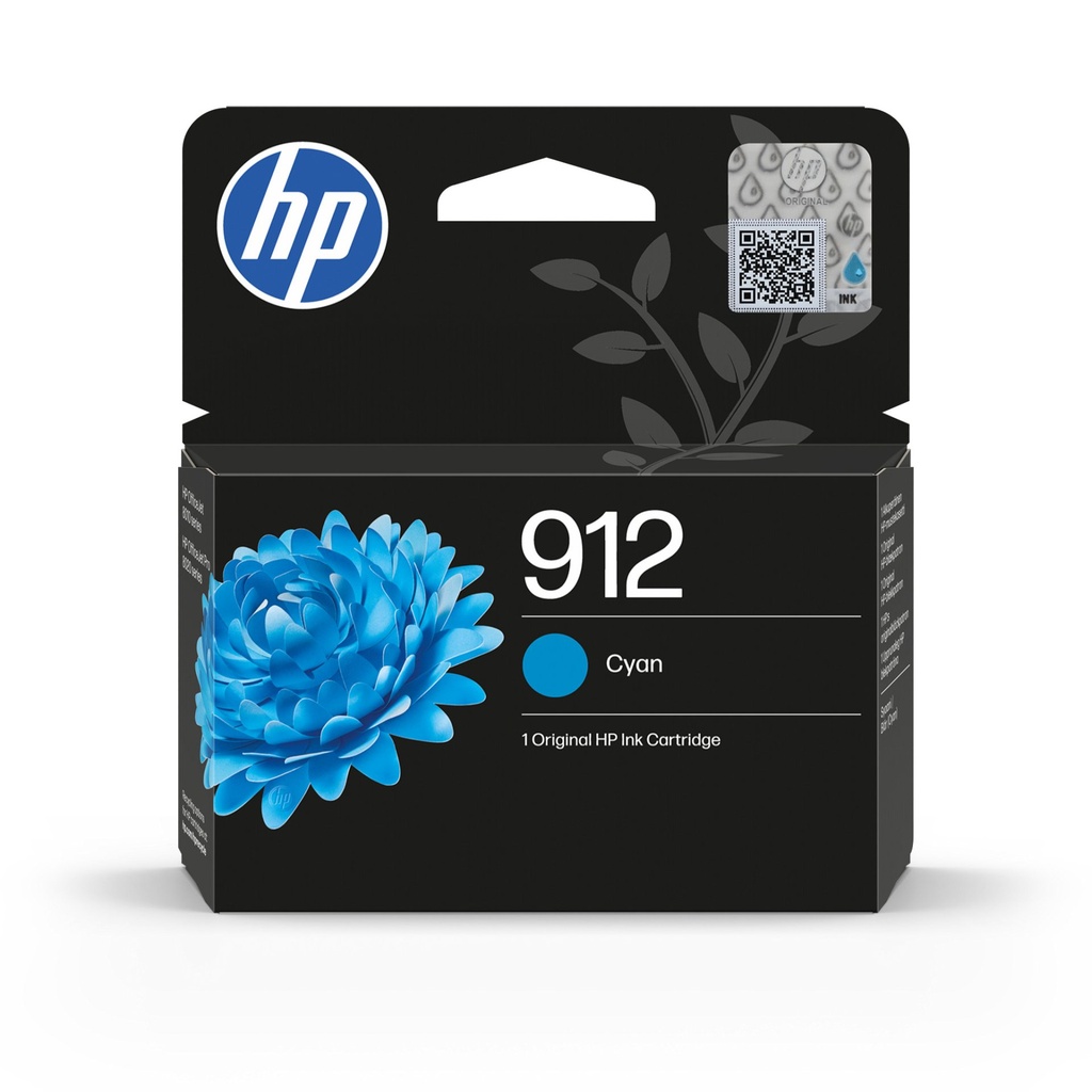 [3YL77AE] Cartuccia HP d'inchiostro ciano 3YL77AE 912 315 pagine