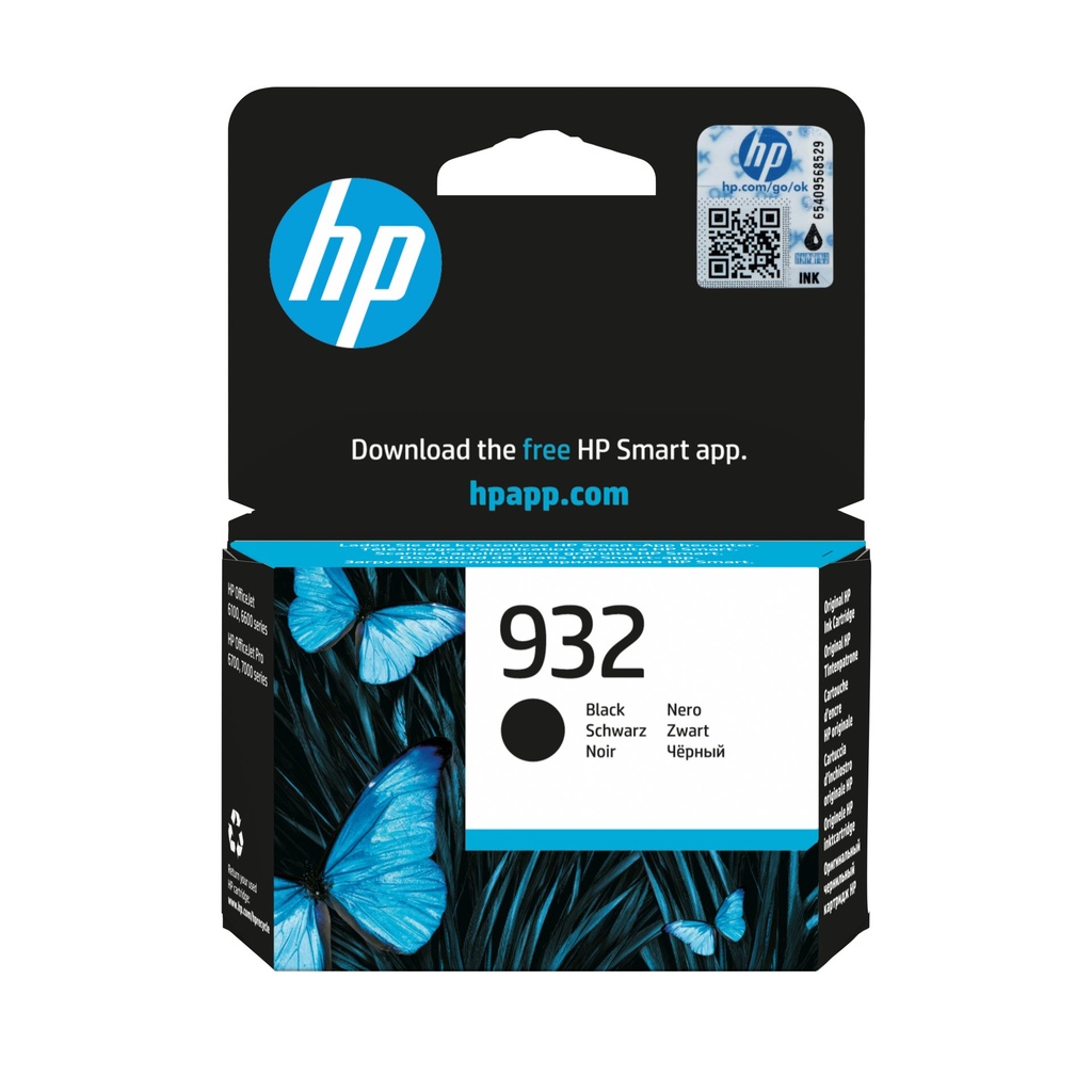 [CN057AE] HP Cartuccia originale inchiostro nero 932