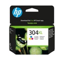 Cartuccia HP d'inchiostro differenti colori N9K07AE 304 XL 300 pagine