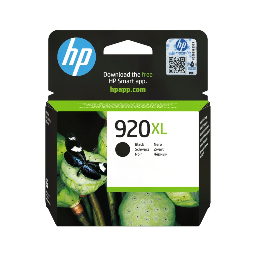 [CD975AE] HP Cartuccia originale inchiostro nero ad alta capacità 920XL