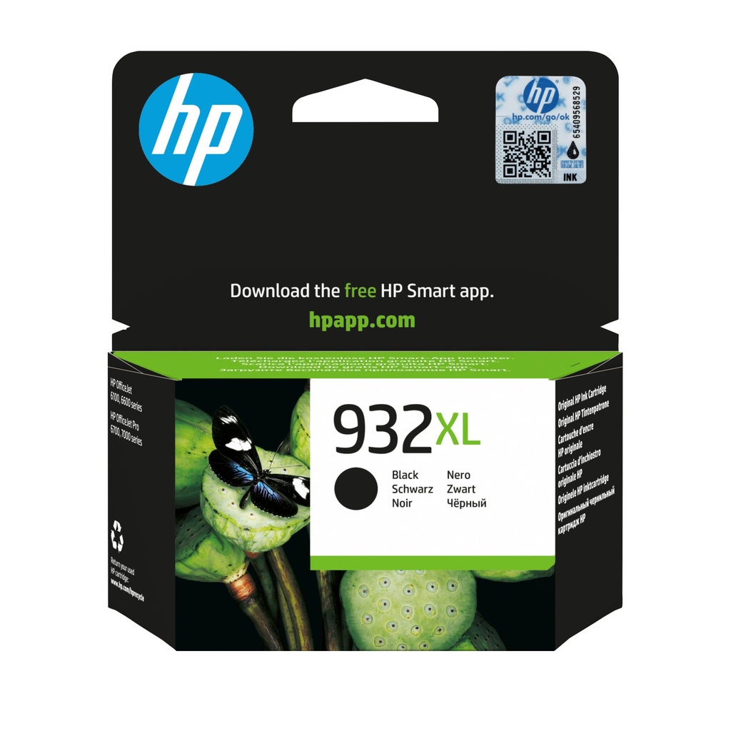 Cartuccia HP d'inchiostro nero CN053AE 932 XL 1000 pagine - SPEDIZIONE IMMEDIATA