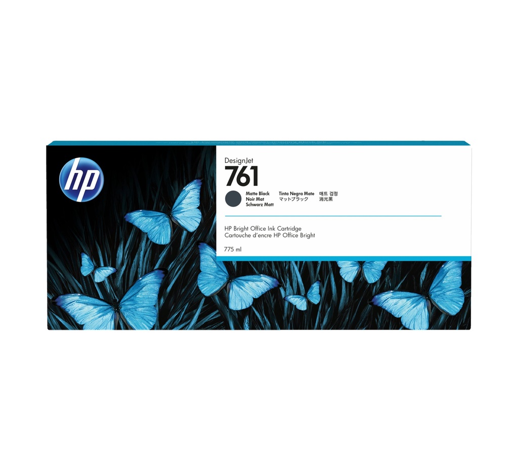 [CM997A] HP Cartuccia inchiostro nero opaco DesignJet 761, 775 ml