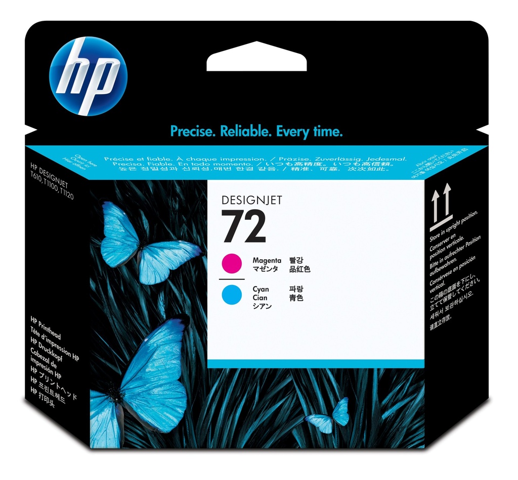 Testina Per Stampa HP C9383A 72 Ciano / Magenta
