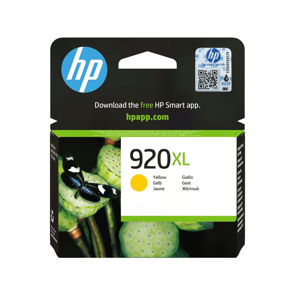 Cartuccia HP d'inchiostro giallo CD974AE 920 XL 700 pagine