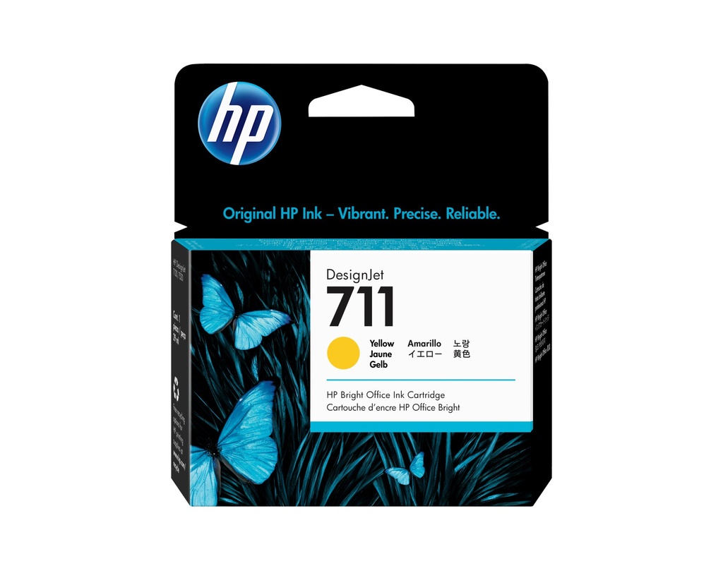 [CZ132A] HP Cartuccia inchiostro giallo DesignJet 711, 29 ml