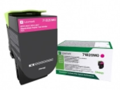 [71B20M0] Lexmark 71B20M0 cartuccia toner 1 pz Originale Magenta