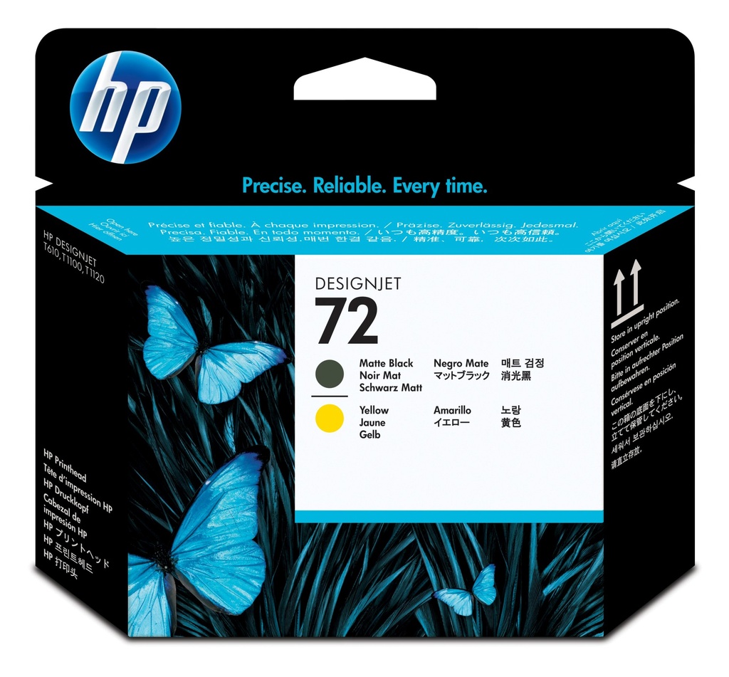 [C9384A] testina HP per stampa giallo / nero C9384A 72