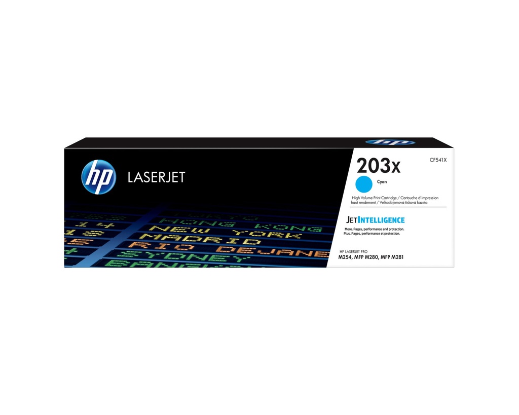 HP Cartuccia toner ciano originale ad alta capacità LaserJet 203X