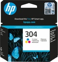HP Cartuccia inchiostro originale tricromia 304