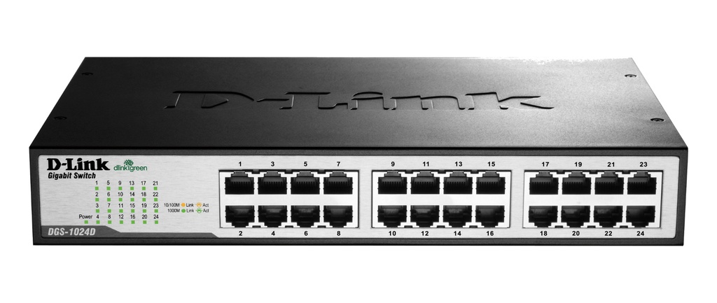 Switch D-Link 24 Porte 10/100/1000 Mbps DGS-1024D/E