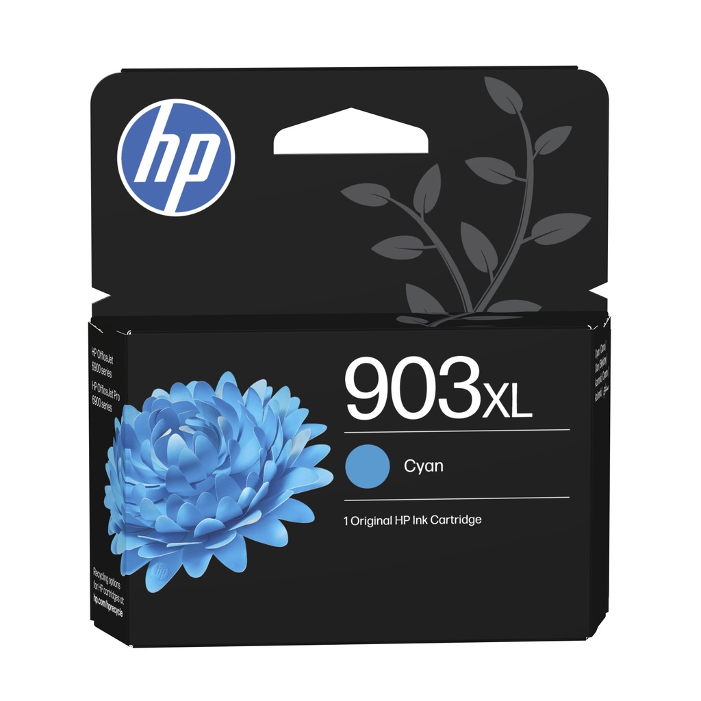 [T6M03AE] HP Cartuccia di inchiostro ciano originale ad alta capacità 903XL