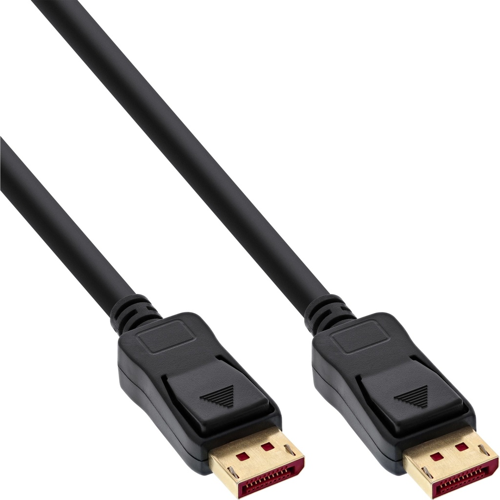 [17203P] InLine Cavo DisplayPort 1.4, 8K4K, nero, contatti placcati oro, 3m