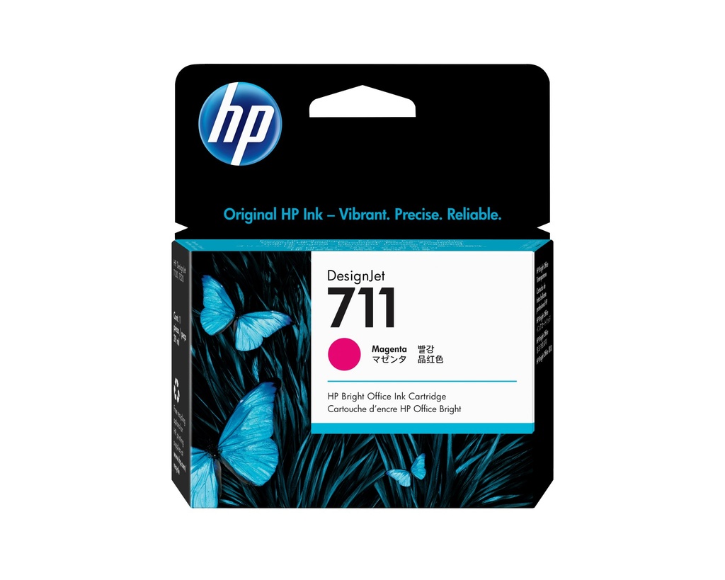[CZ131A] HP Cartuccia inchiostro magenta DesignJet 711, 29 ml