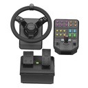 Logitech G G Heavy Equipment Bundle Nero USB Sterzo + Pedali Analogico/Digitale PC