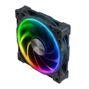 Akasa SOHO AR Case per computer Ventilatore 12 cm Nero, Trasparente 1 pz
