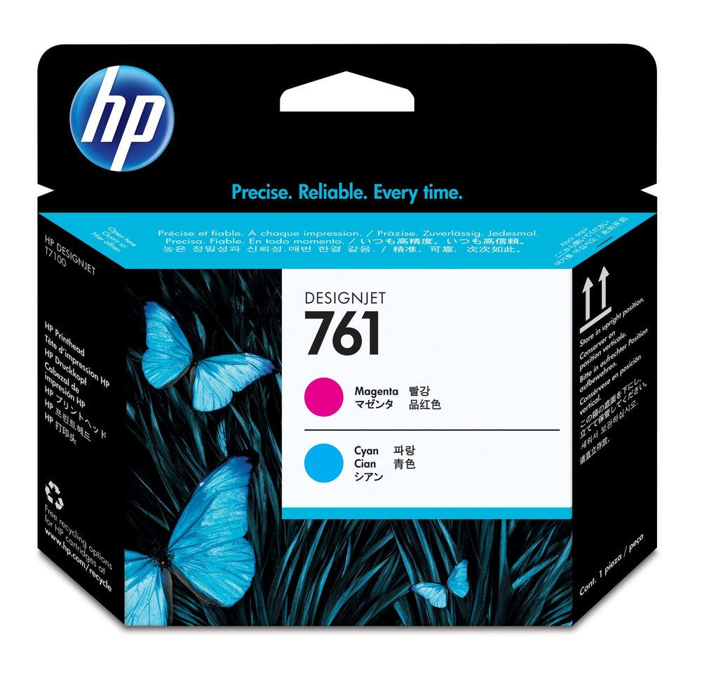 [CH646A] HP Testina Per Stampa CH646A 761 Ciano / Magenta