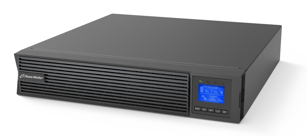 [10122197] PowerWalker VFI 1500 ICR IoT gruppo di continuità (UPS) Doppia conversione (online) 1,5 kVA 1500 W 8 presa(e) AC