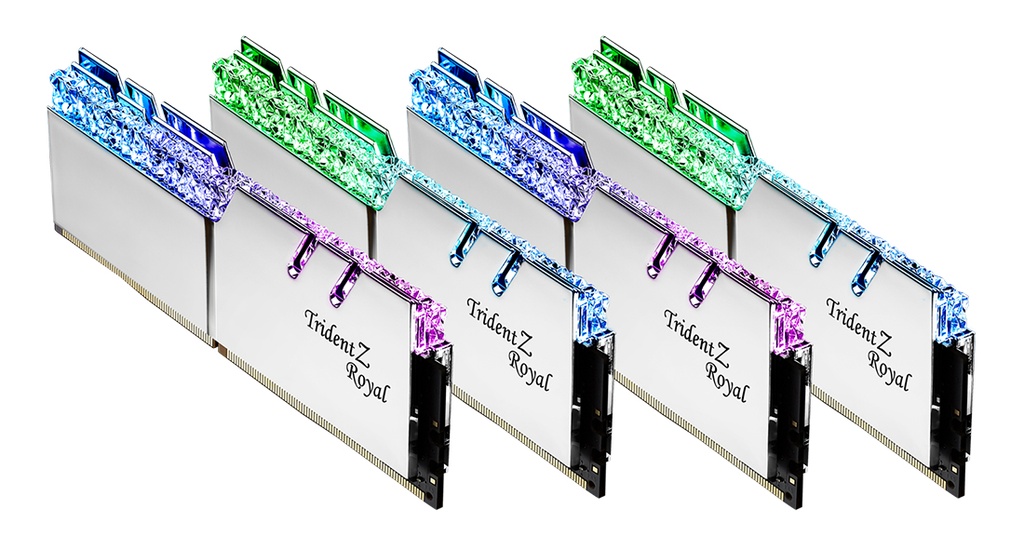 [F4-3600C16Q-64GTRSC] G.Skill Trident Z Royal F4-3600C16Q-64GTRSC memoria 64 GB 4 x 16 GB DDR4 288-pin DIMM